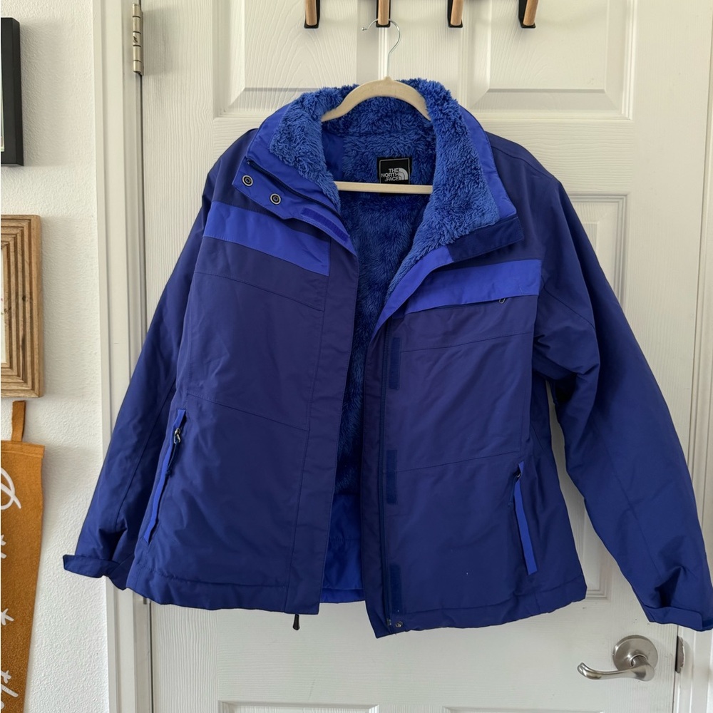 The North Face Blue Fleece Jacket